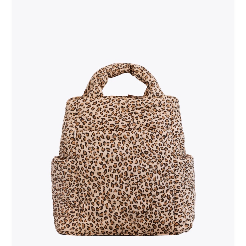 BEIS Leopard Print Tote Bag